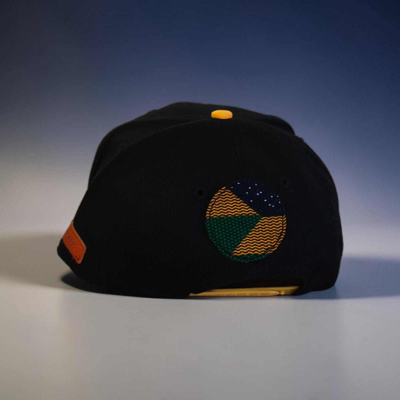 Black & Yellow Snapback Cap