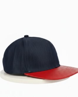 Denim Two-Tone Snapback Cap