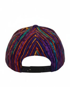 Colourful Velvet Stripe Cap